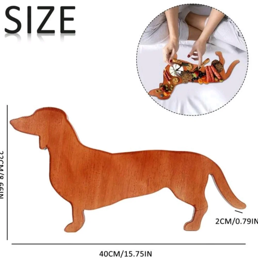 Dachshund Mini Charcuterie/cutting  Board - Picture 7 of 8